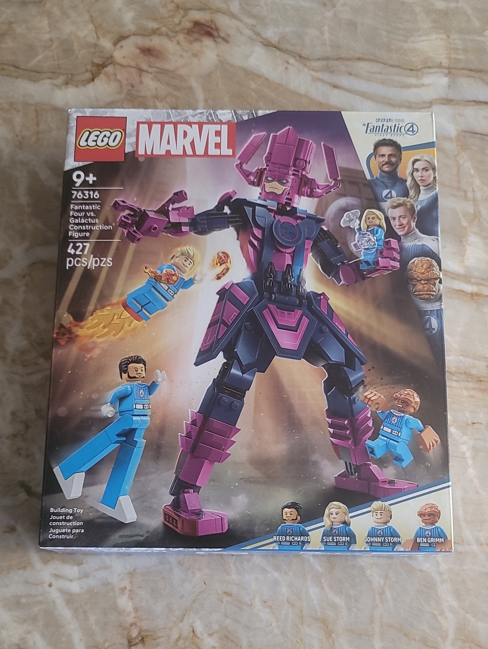 Lego Marvel Fantastic Four Vs. Galactus Set #76316, New & Sealed
